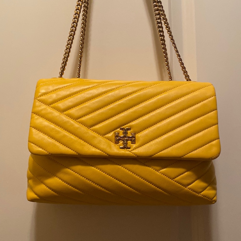 Tory Burch Yellow Shoulder Bag